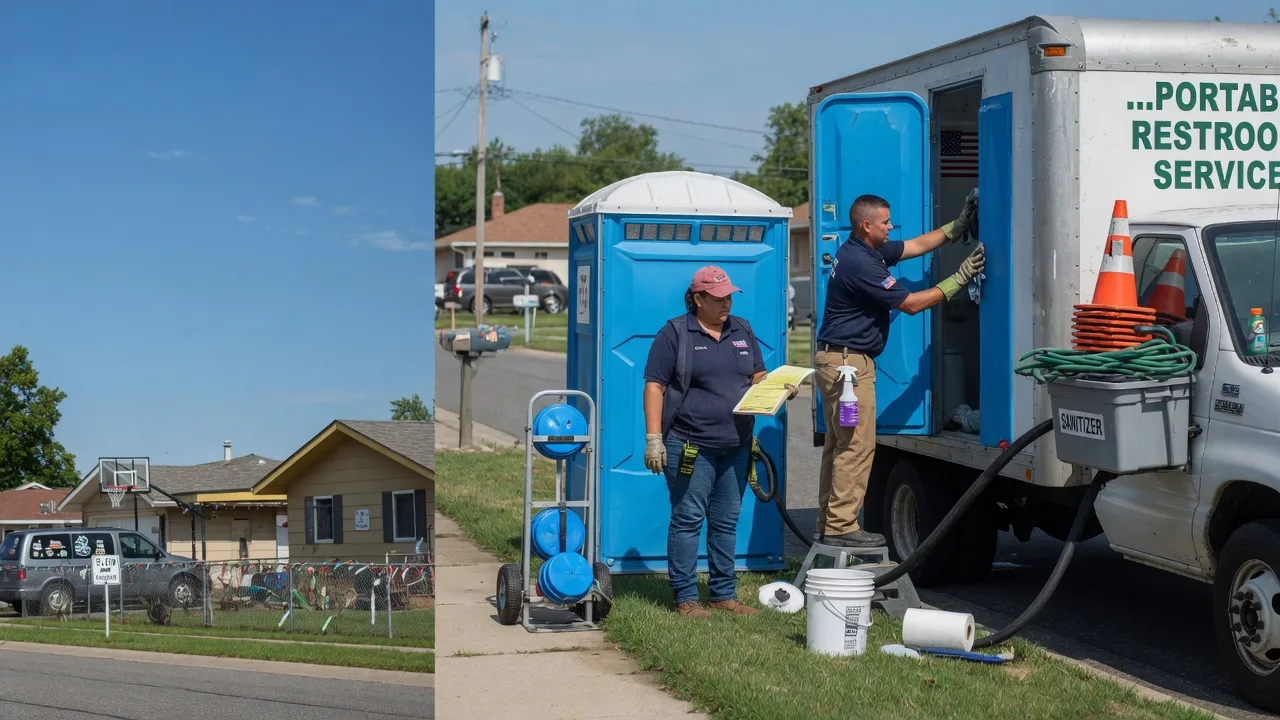 Portable Toilet Rental in University Heights, IA near me